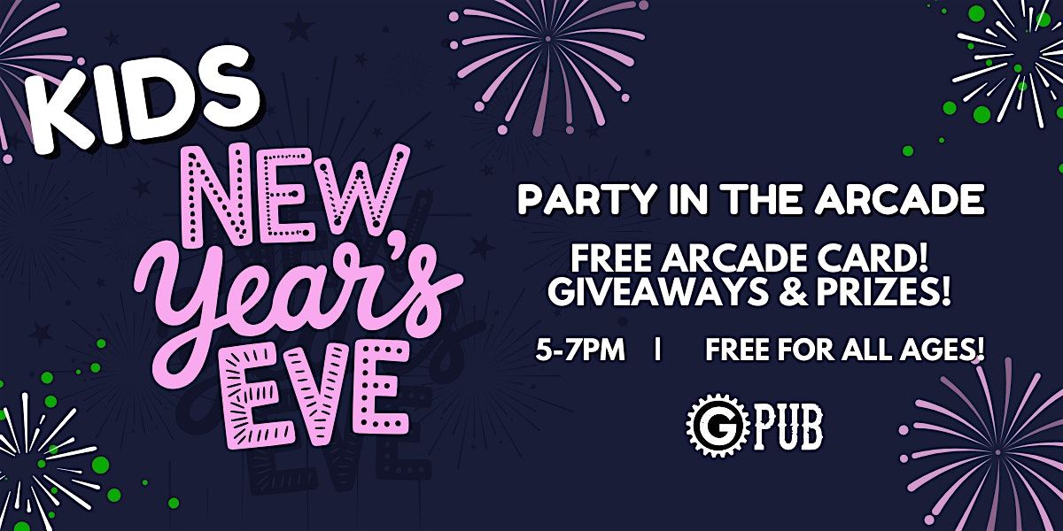 New Year's Eve Party in the Arcade!