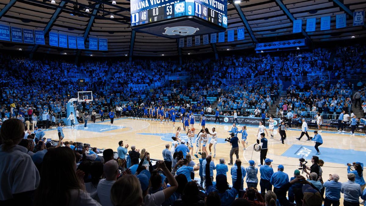 Parking Boston University Terriers at North Carolina Tar Heels Womens Basketball