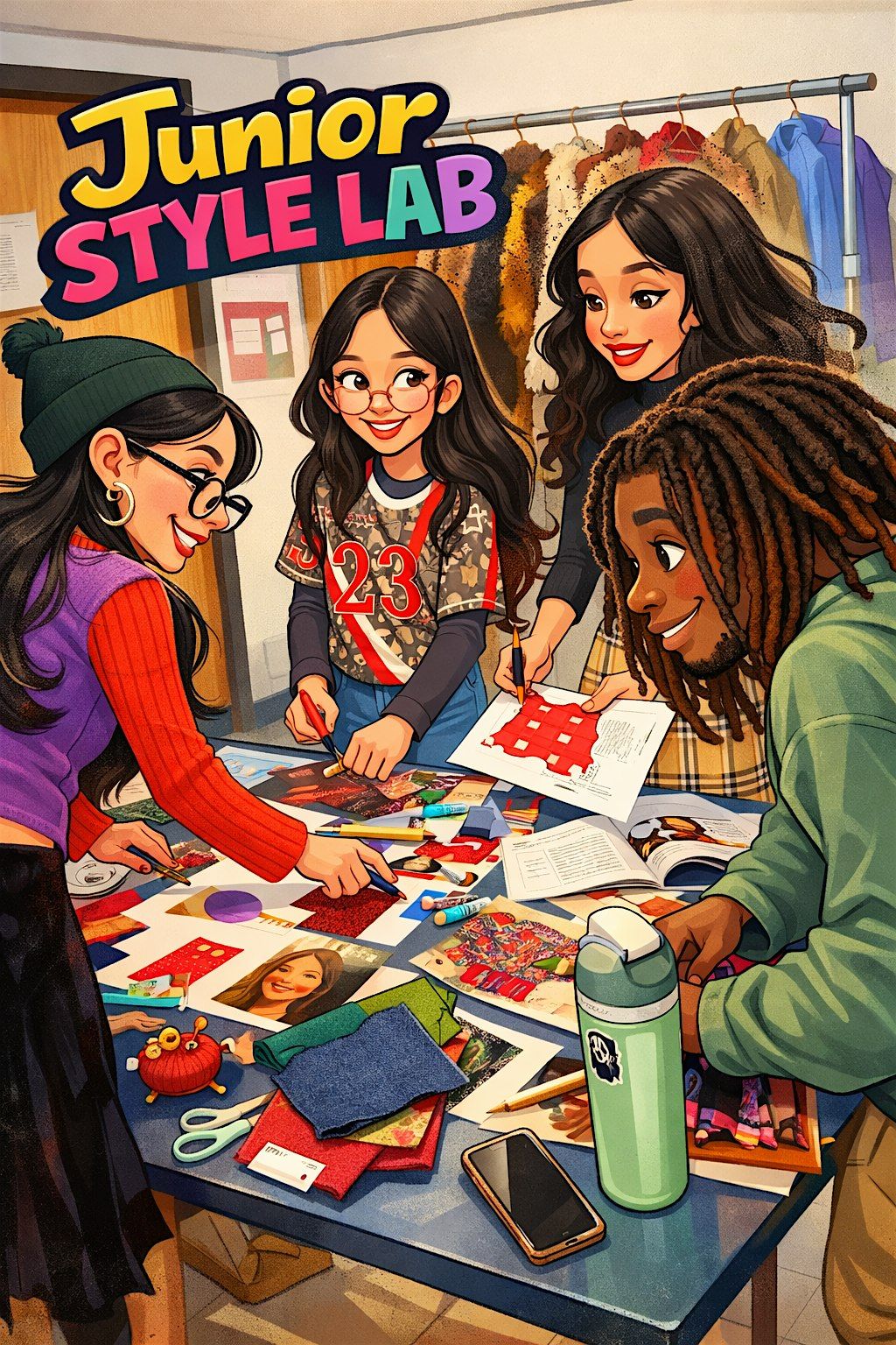 Junior Fashion Lab\u2122: Teen Fashion Design & Styling Program (Ages 13\u201317)