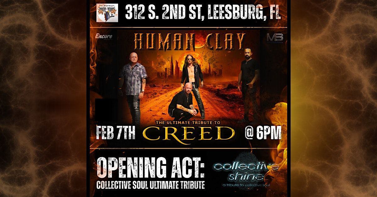 Ultimate Creed & Collective Soul Tributes @ The Warehouse