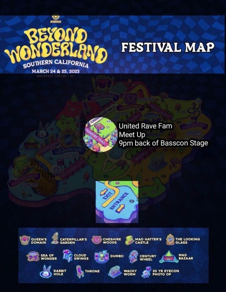 URF & PLURnationArmy Beyond Wonderland MEET UP at Nos Event Center, San ...