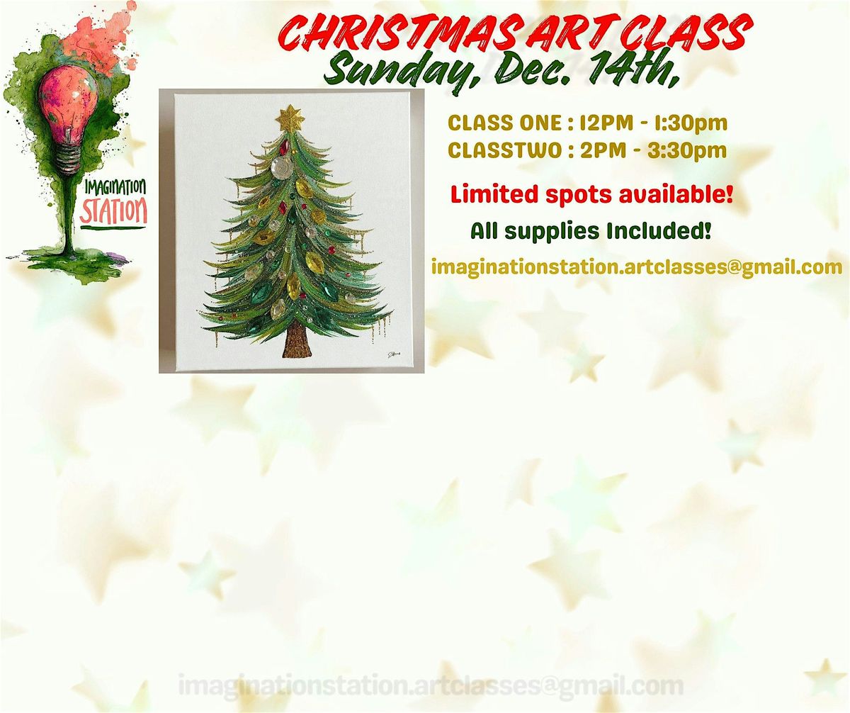 Imagination Station Christmas Art Classes