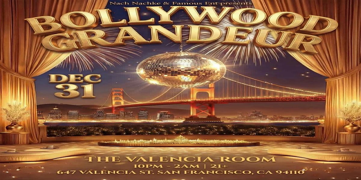BOLLYWOOD NYE PARTY | SF | 12-31-2025