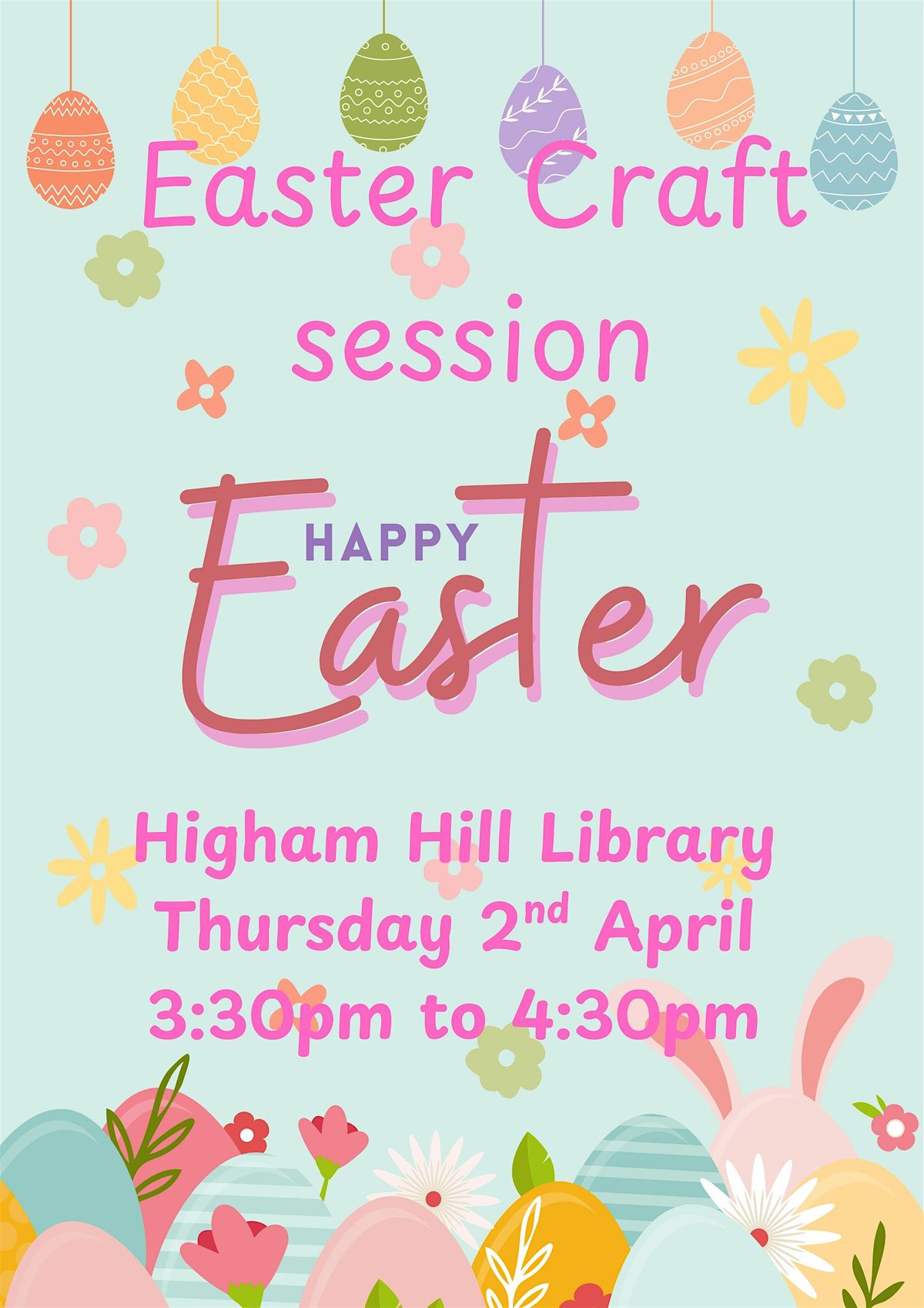 Higham Library Easter Craft @ Higham Hill Library at Higham Hill Library, London on ...