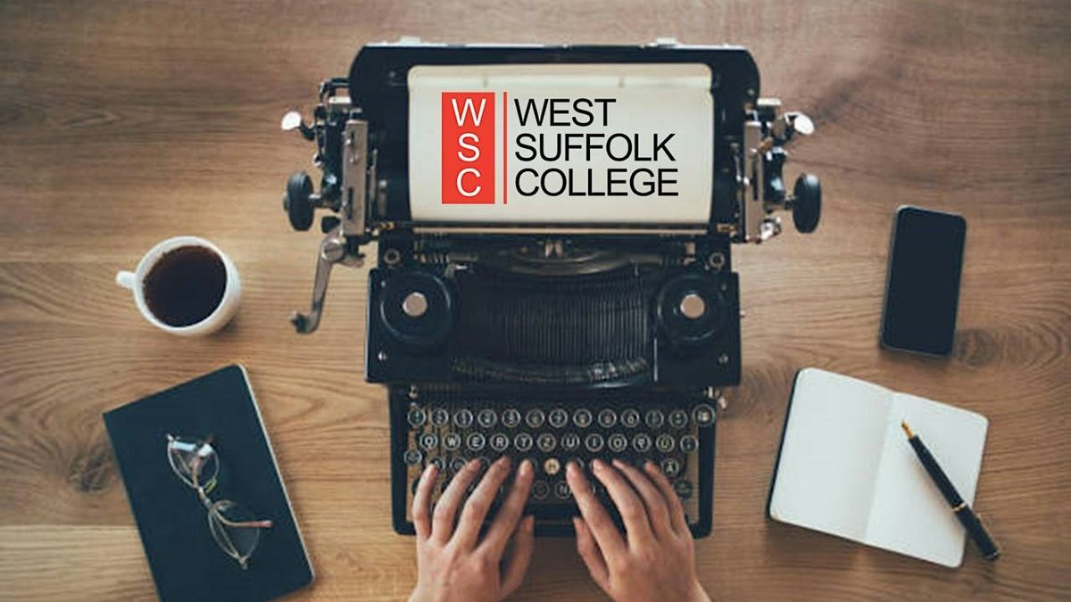 Creatuve Writing Image Creative Writing - 1 day workshop at West Suffolk College In Sudbury on ...