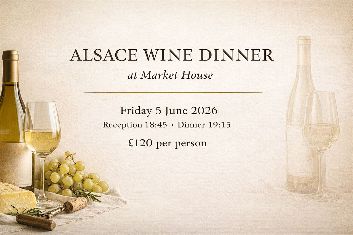 Alsace Wine Dinner with Hal Wilson and Bill Brogan