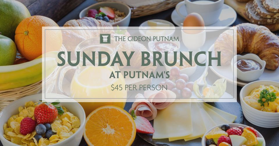 Sunday Brunch at The Gideon Putnam