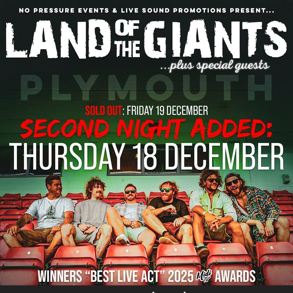 Land of the Giants + Echo Town @ The Junction, Plymouth