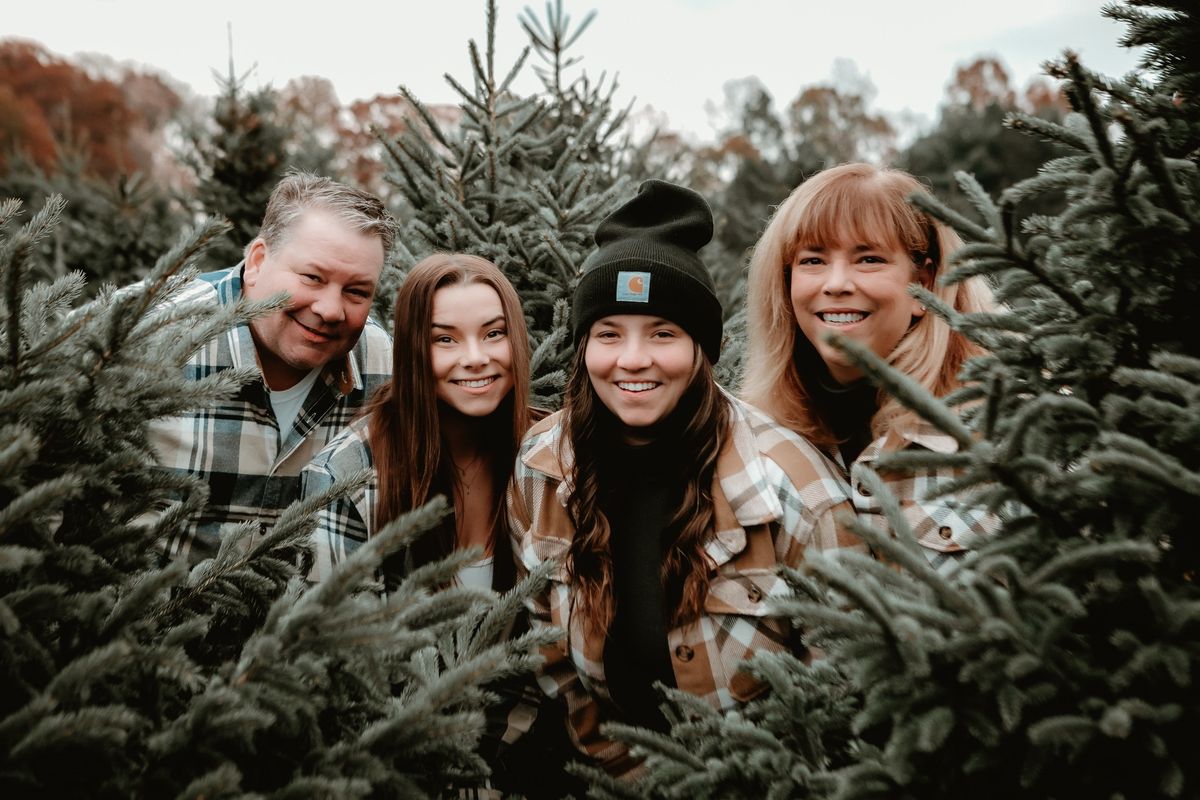 2024 Christmas Tree Farm Mini Sessions AddisonOaks Christmas Tree