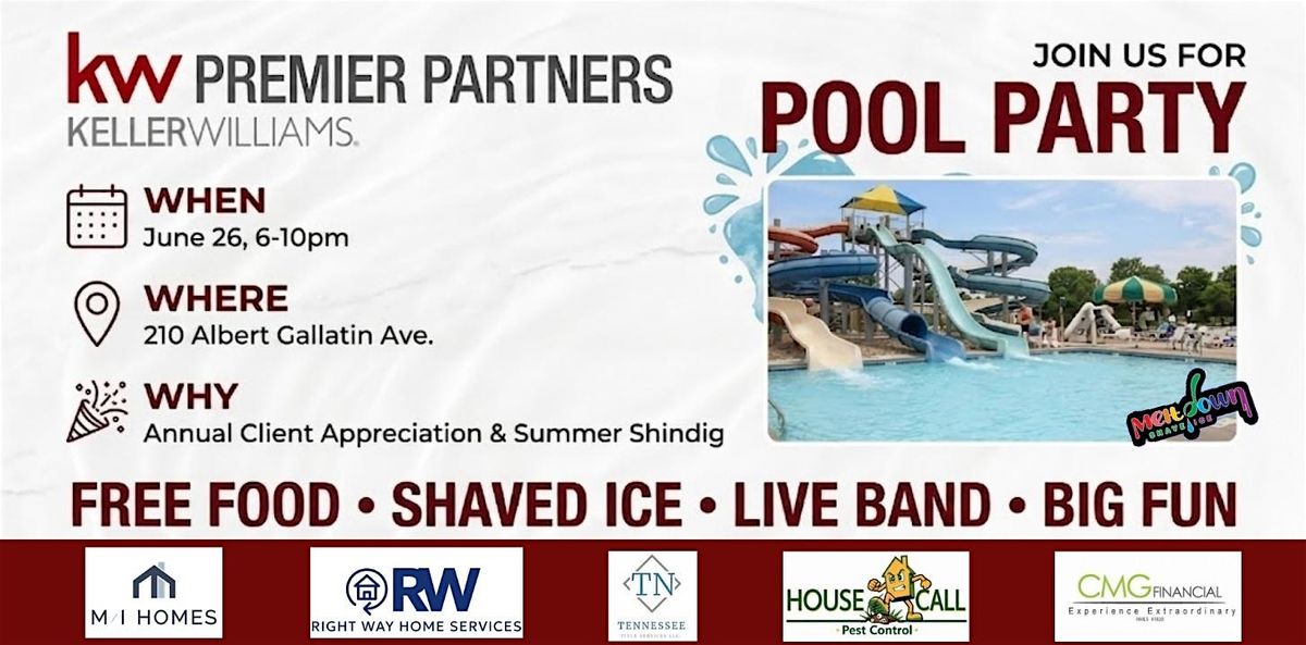 Keller Williams Pool Party
