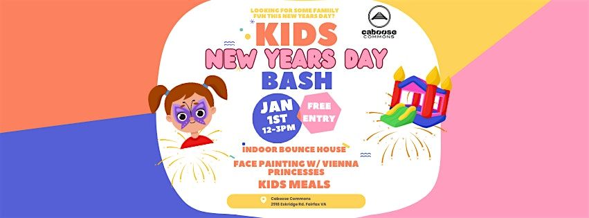 Caboose Commons Kids New Years Day Bash