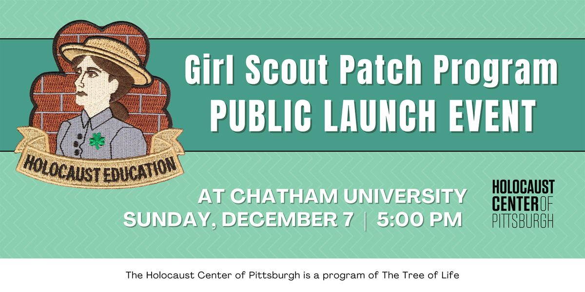 Holocaust Education Girl Scouts Patch Program Launch