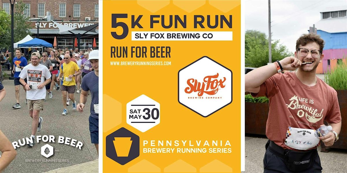 5k\/10k Beer Run x Sly Fox at The Highline | 2026 PA Brewery Running Series