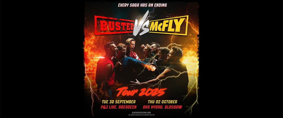 Busted vs McFly at Utilita Arena Newcastle upon Tyne