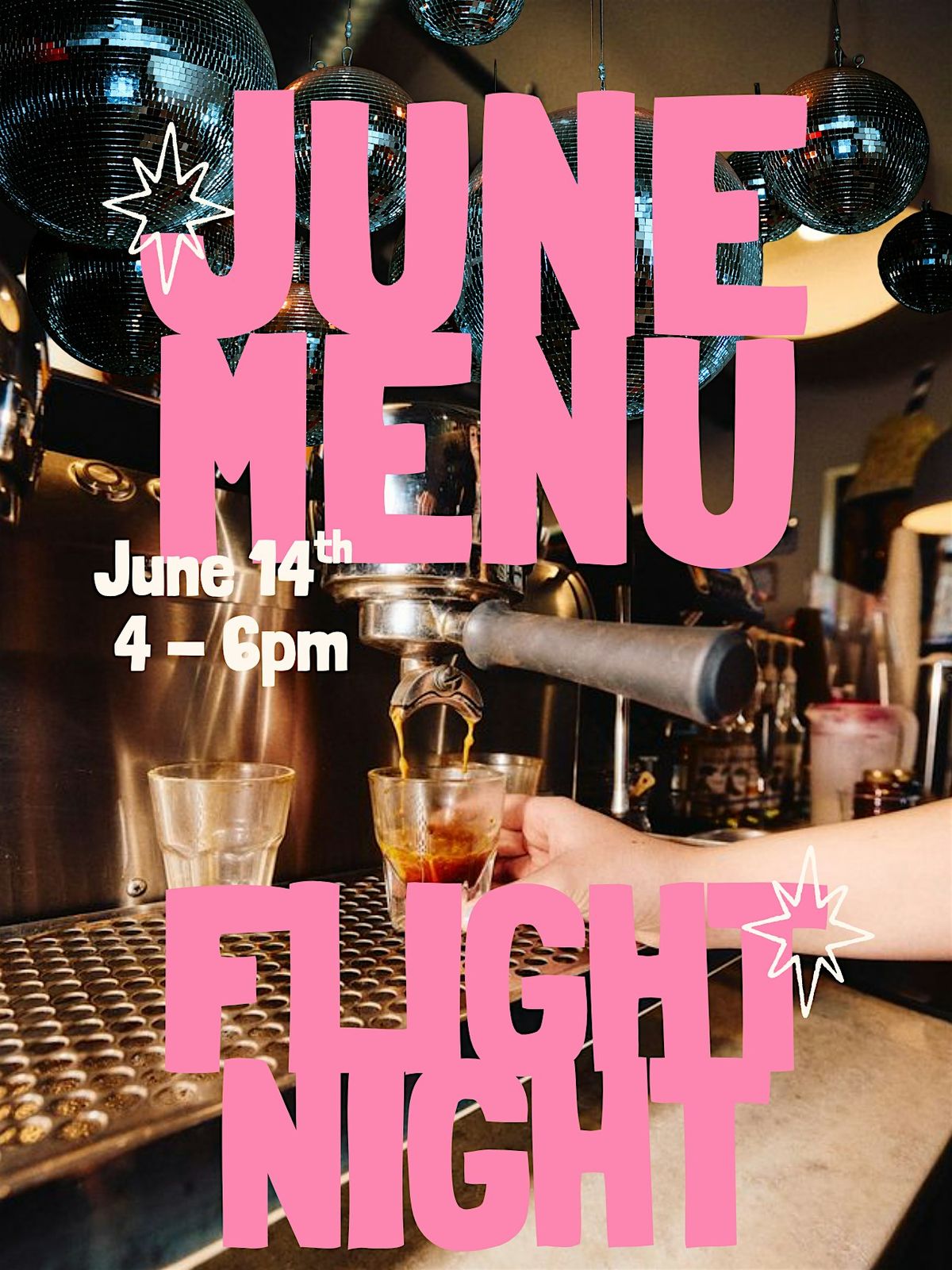 June Menu Flight Night - CoffeeBar