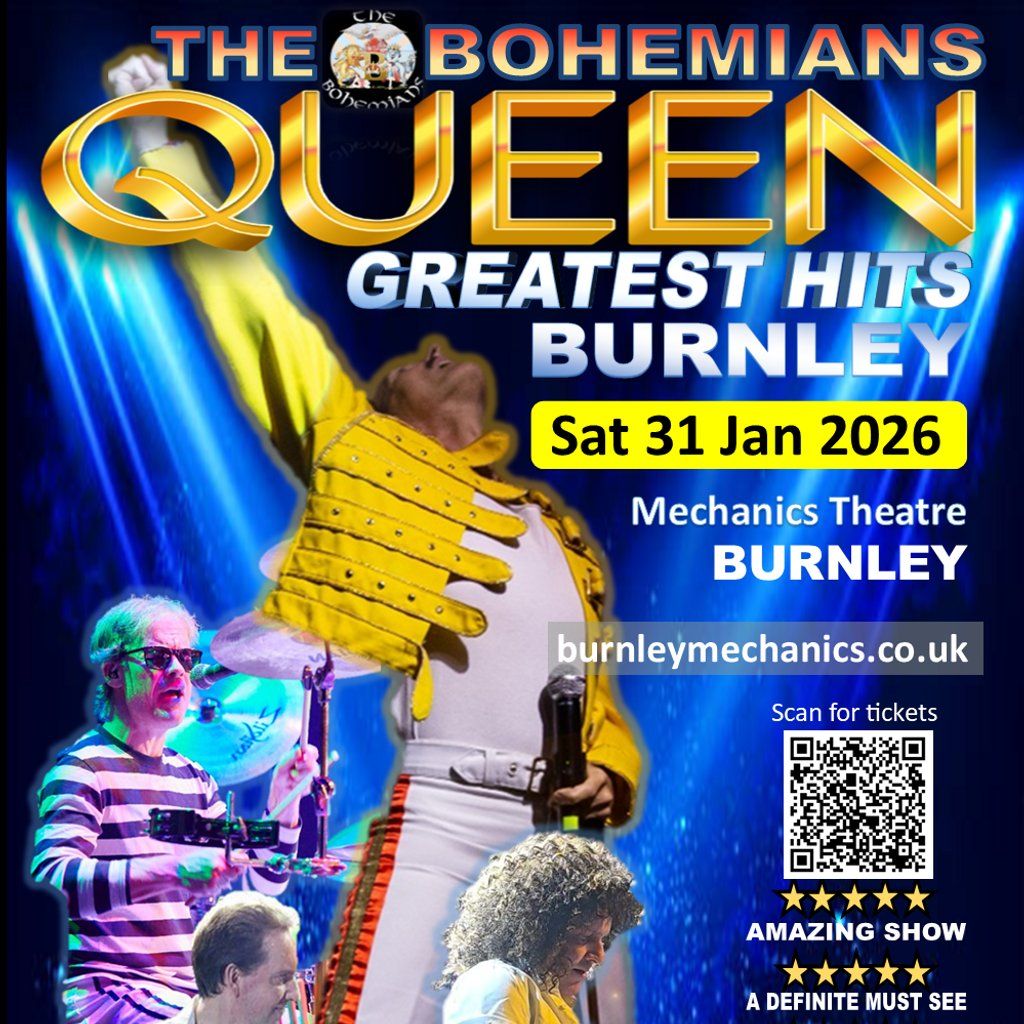 Queen GREATEST HITS BURNLEY