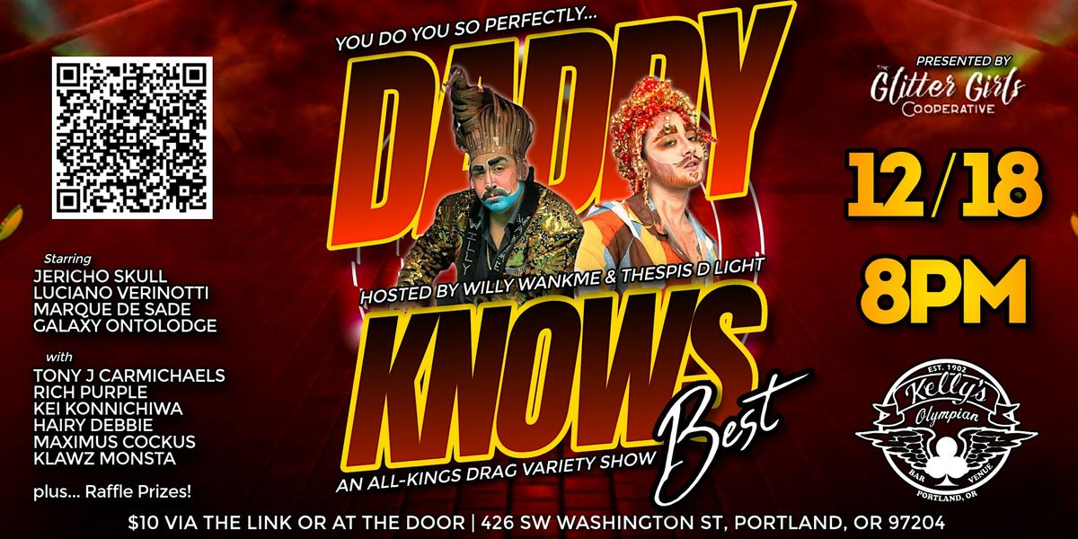 The Glitter Girls Cooperative presents: Daddy Knows Best