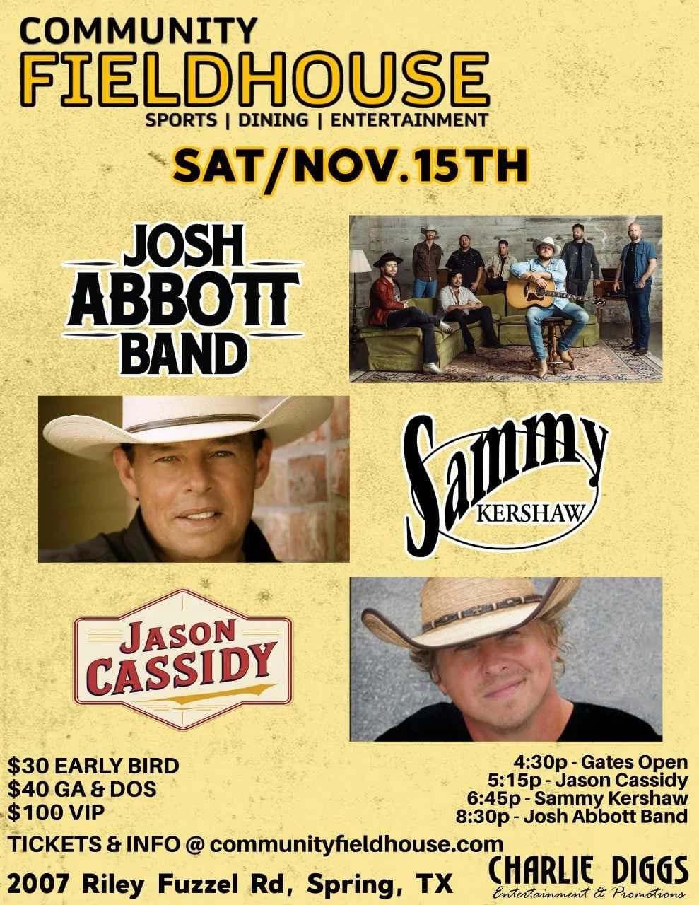 Sammy Kershaw at Brauntex Performing Arts Theatre