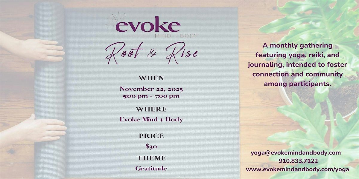 Root & Rise Yoga Workshop