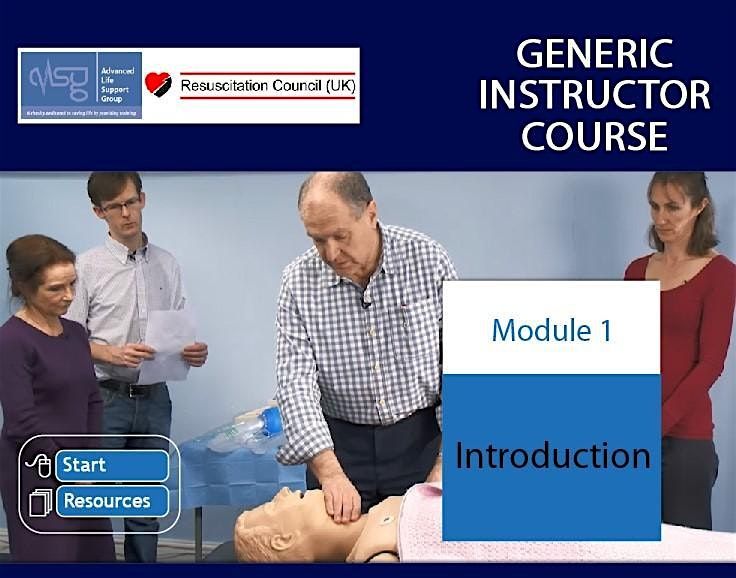 Generic Instructor Course (GIC) - Chelsea & West. Hospital, 19-20\/01\/2027