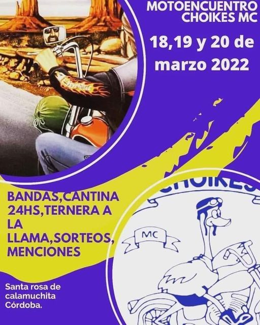 Gran Motoencuentro Choikes MC.
