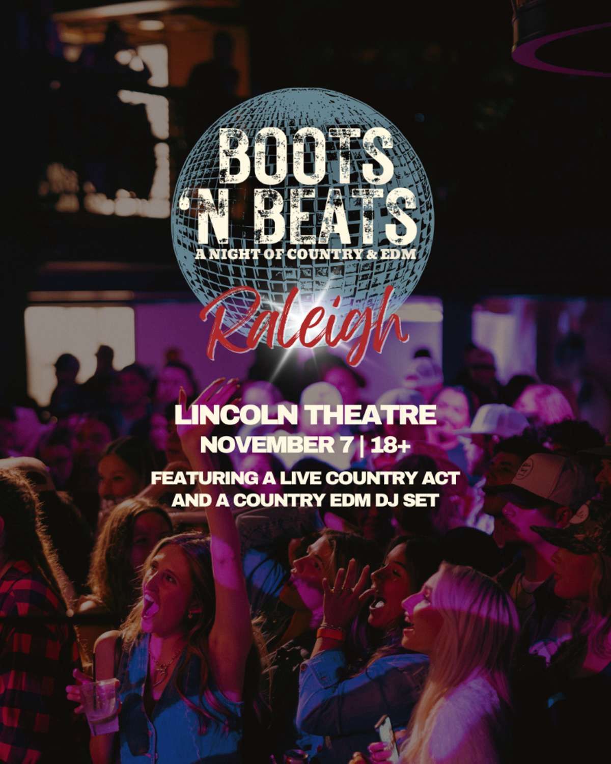 Boots N Beats - A Night of Country EDM at Webster Theater