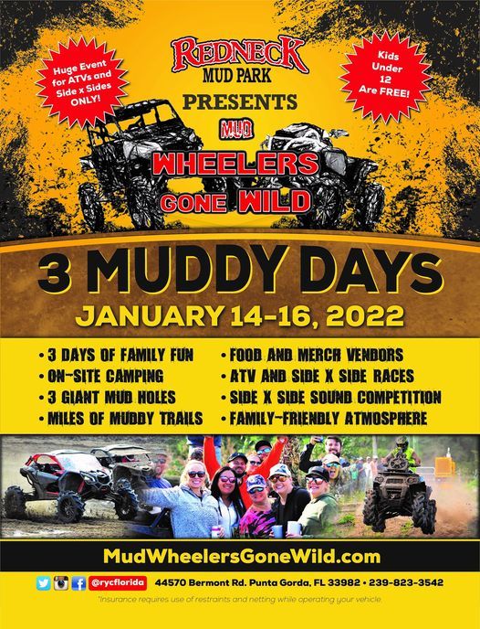 Mud Wheelers Gone Wild 2022 | Redneck Mud Park, Punta Gorda, FL ...