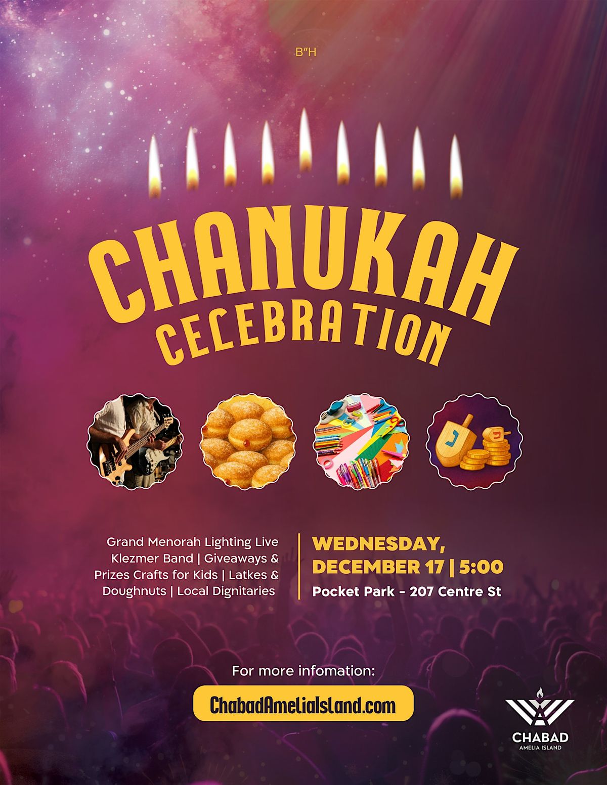 Amelia Island Chanukah Celebration