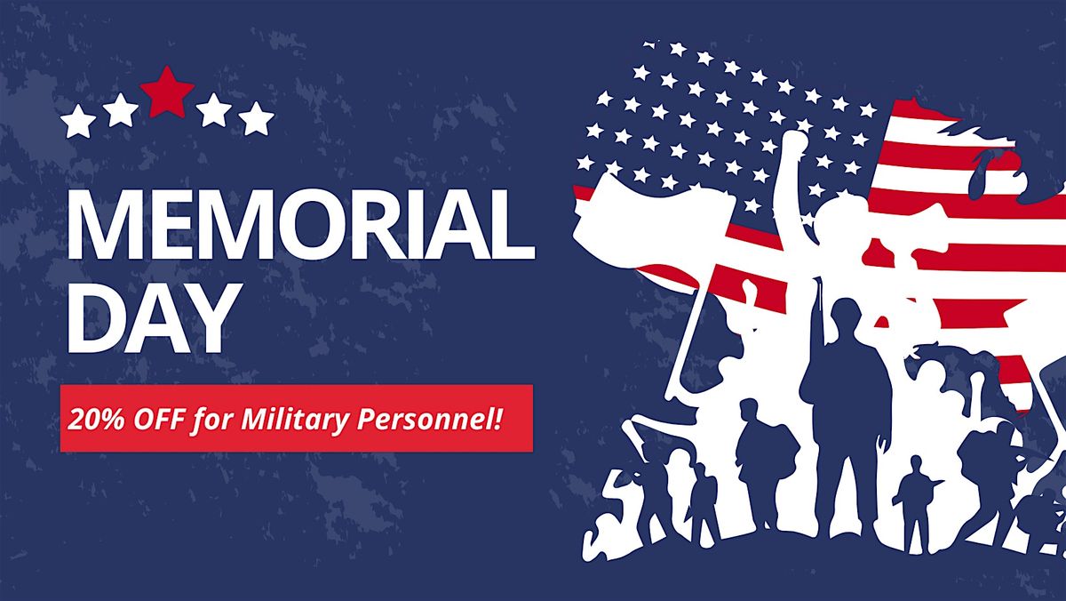 Memorial Day Sale!