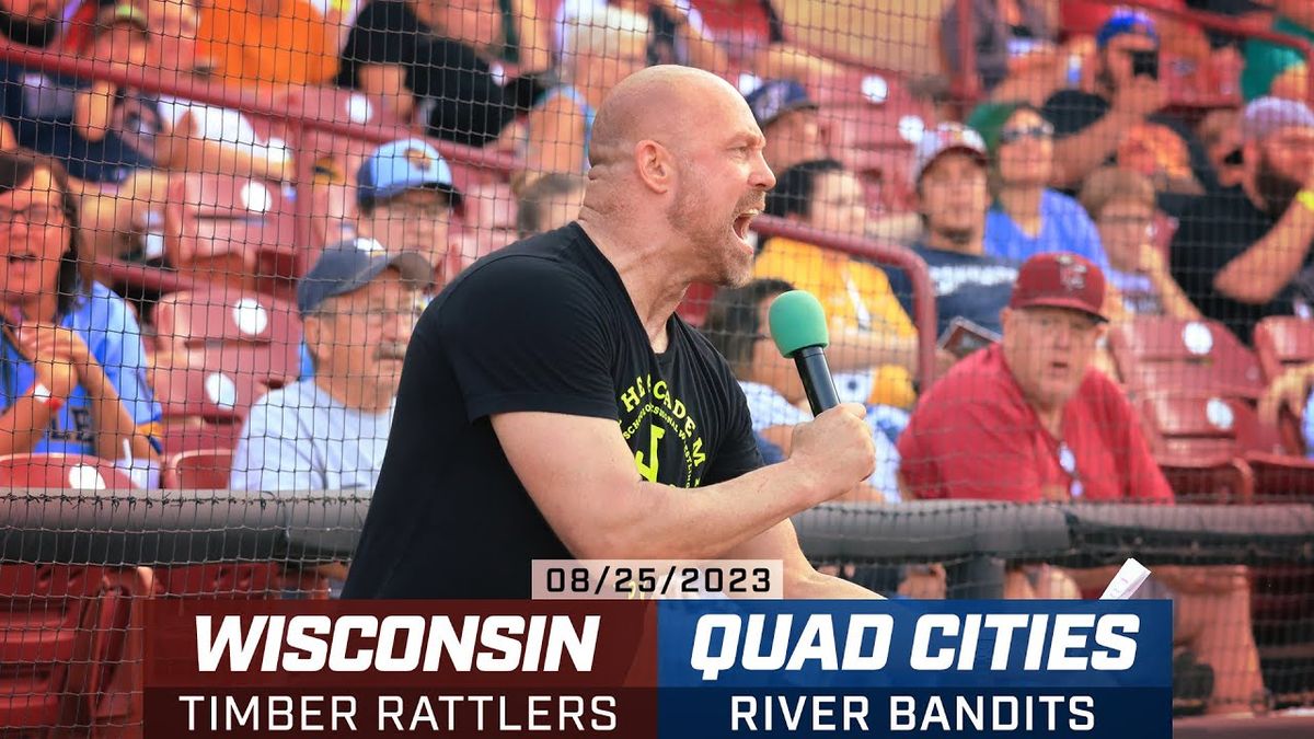 Wisconsin Timber Rattlers at Quad Cities River Bandits at Modern Woodmen Park