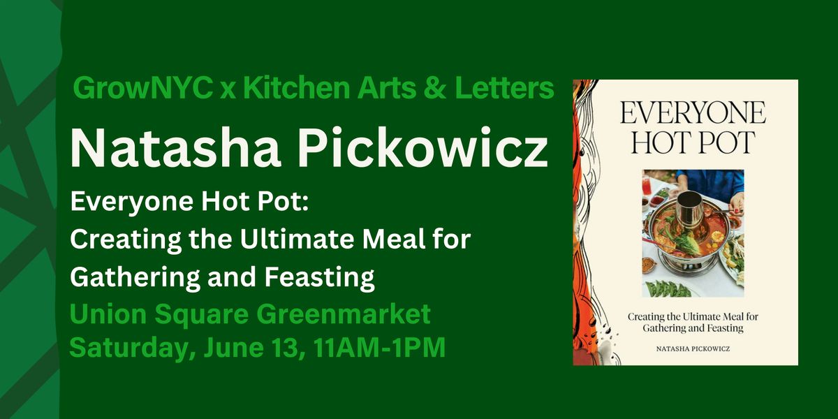 Greenmarket Book Signing with Natasha Pickowicz
