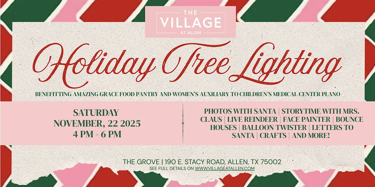 The Village at Allen Holiday Tree Lighting