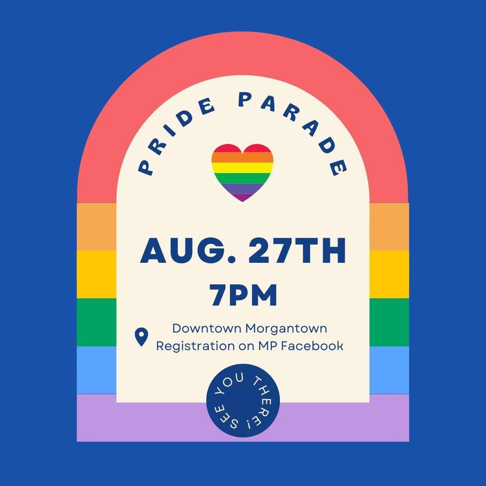 Pride Parade High Street WV August 27, 2022