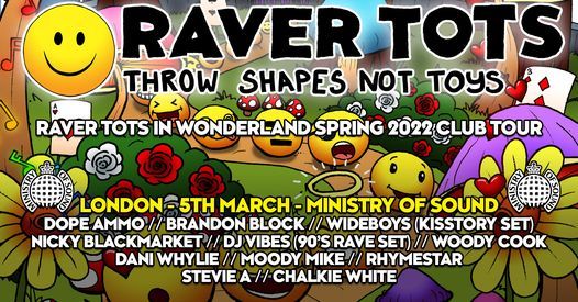 Raver Tots in Wonderland at Ministry of Sound