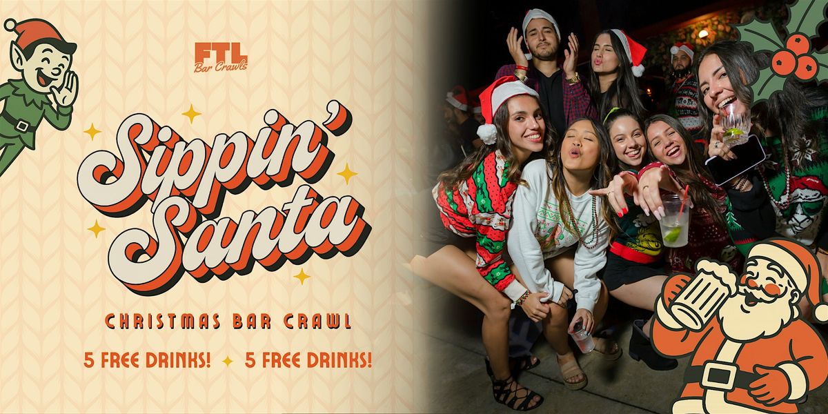 Fort Lauderdale Sippin' Santa Bar Crawl