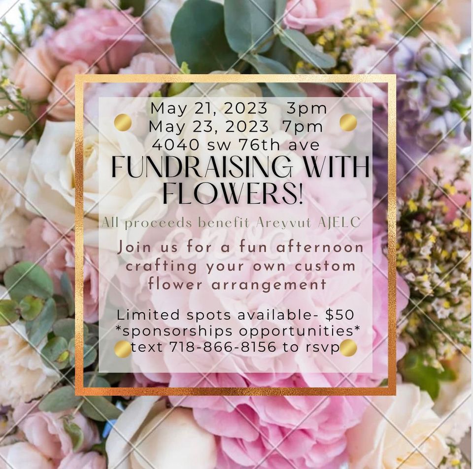 Fundraising with flowers 
