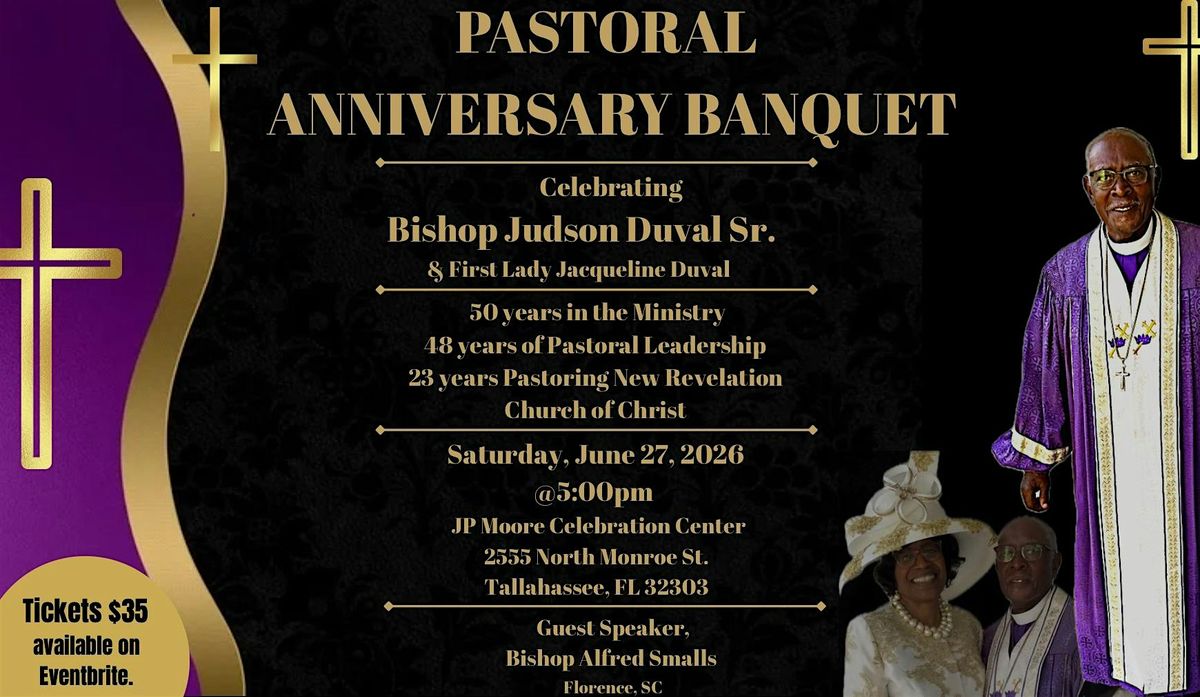 Bishop Judson Duval Pastoral Anniversary