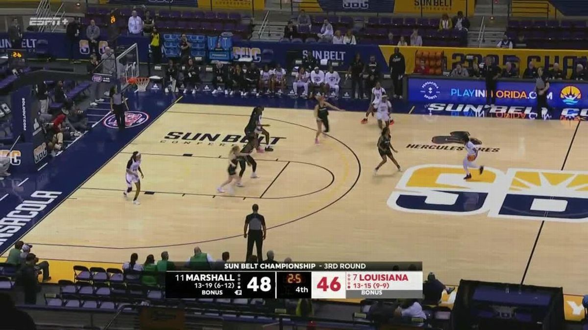 Louisiana Ragin' Cajuns at Marshall Thundering Herd Womens Basketball