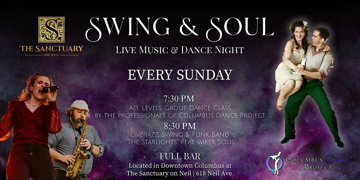 Swing and Soul Sundays Dance Night at the Sanctuary on Neil