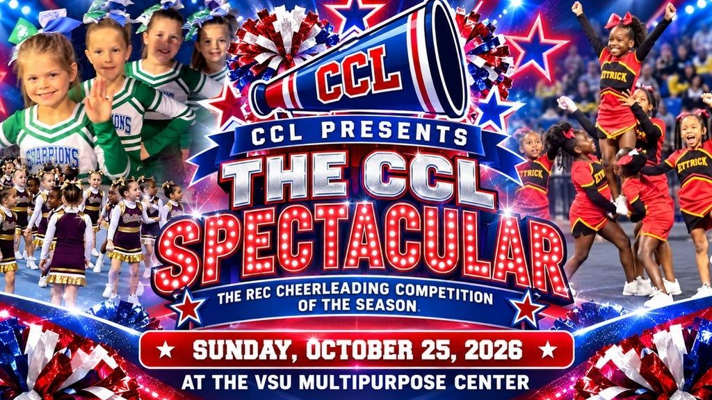 Chesterfield Cheerleader League (CCL) Spectacular Tickets at VSU Multi ...