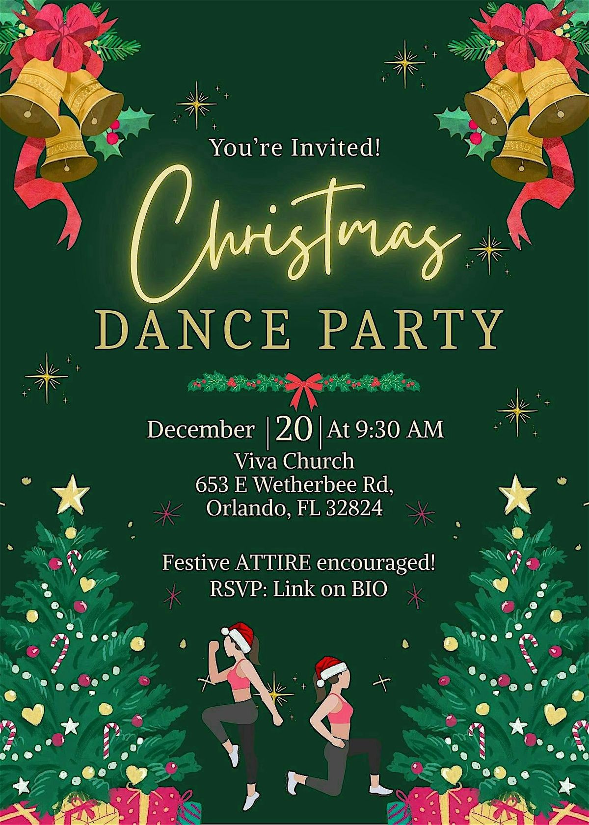 Christmas Dance Cardio class (FREE)