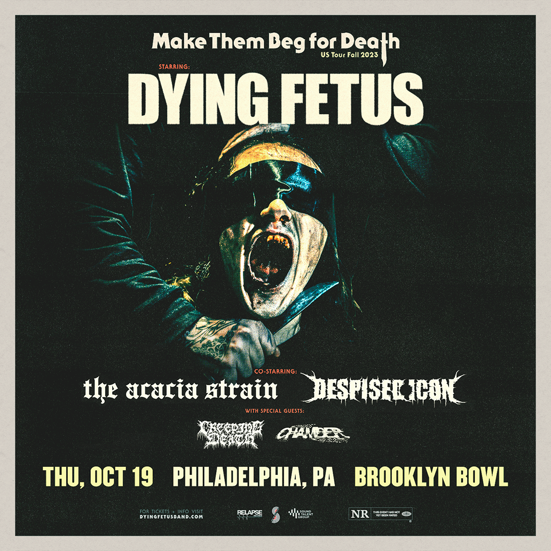 Dying Fetus at Baltimore SoundStage