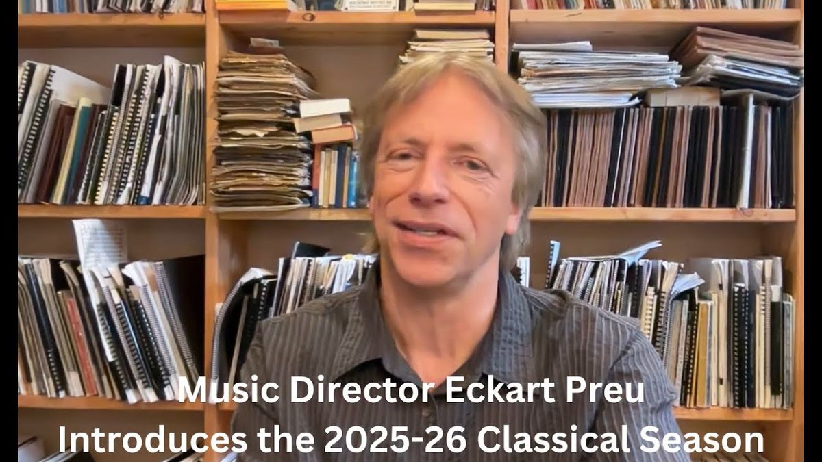 Long Beach Symphony: Eckart Preu - Beethoven  Bach & Beyond