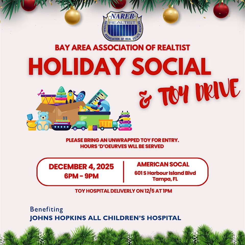 NAREB Tampa Holiday Social & Toy Drive