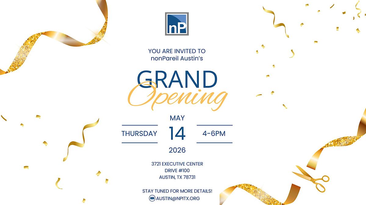 nonPareil Austin Grand Opening Celebration