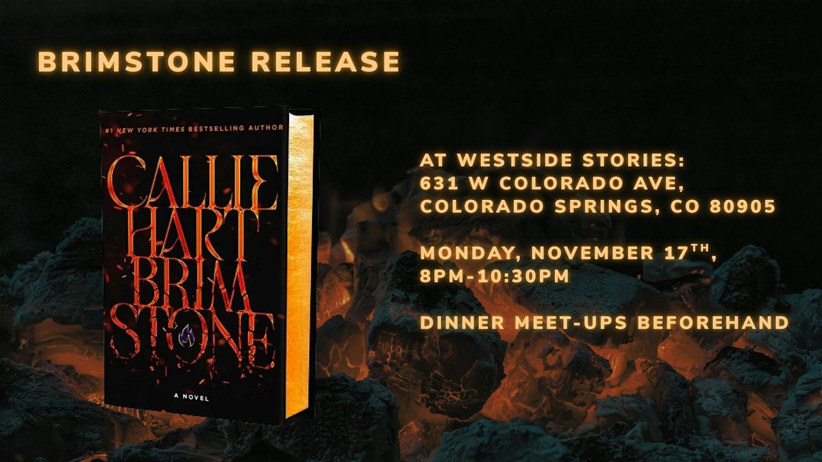Brimstone Release Party