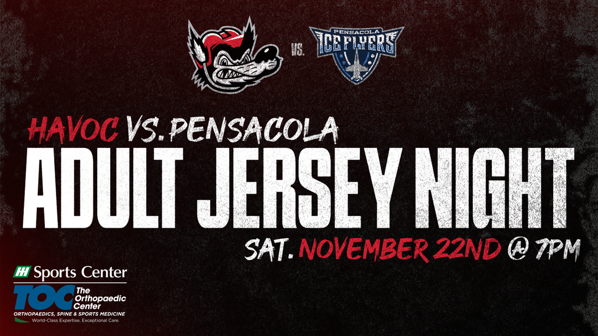 Parking Pensacola Ice Flyers at Huntsville Havoc