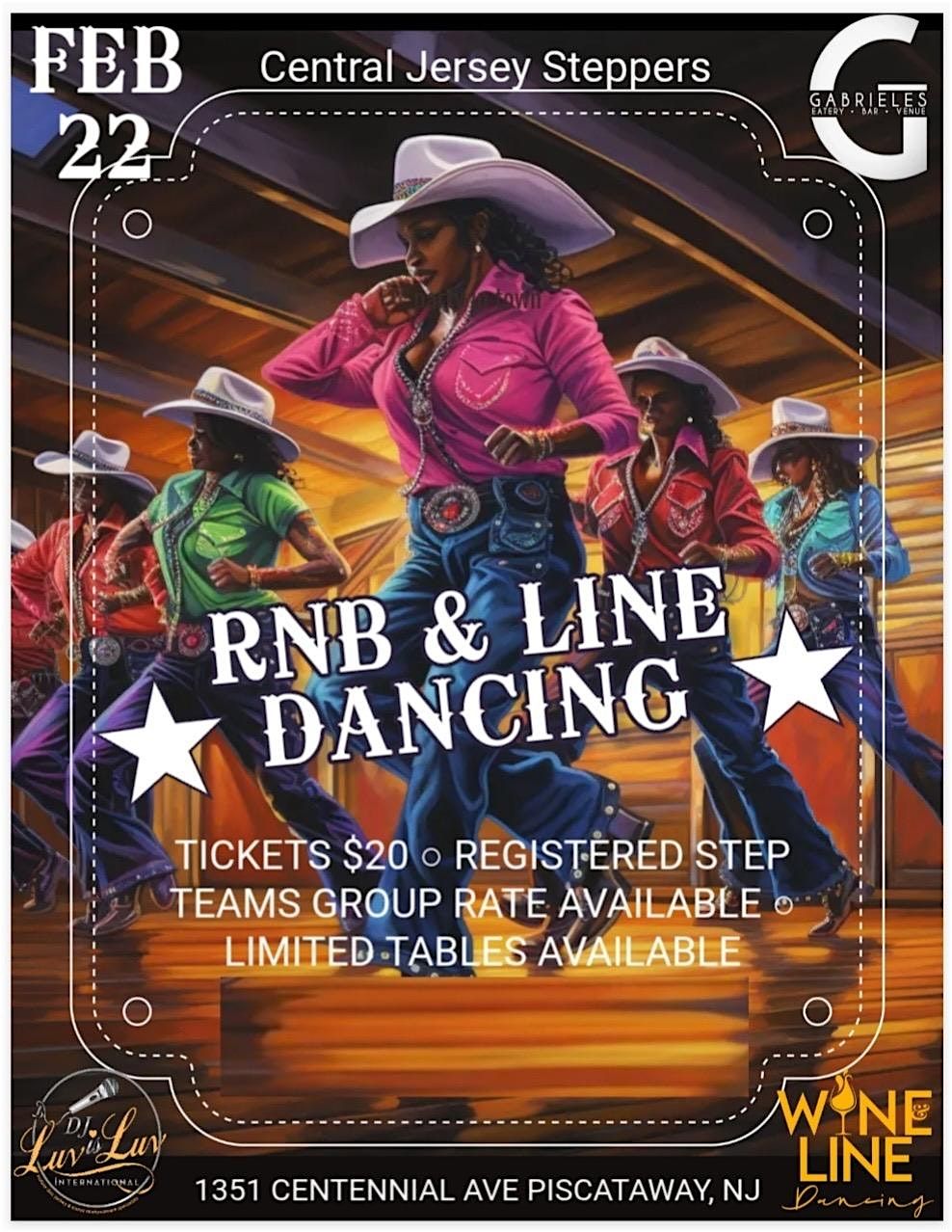 Central Jersey Steppers RNB & Line Dancing