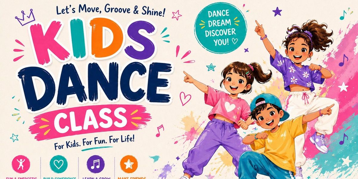 Kids dance class by Sachi