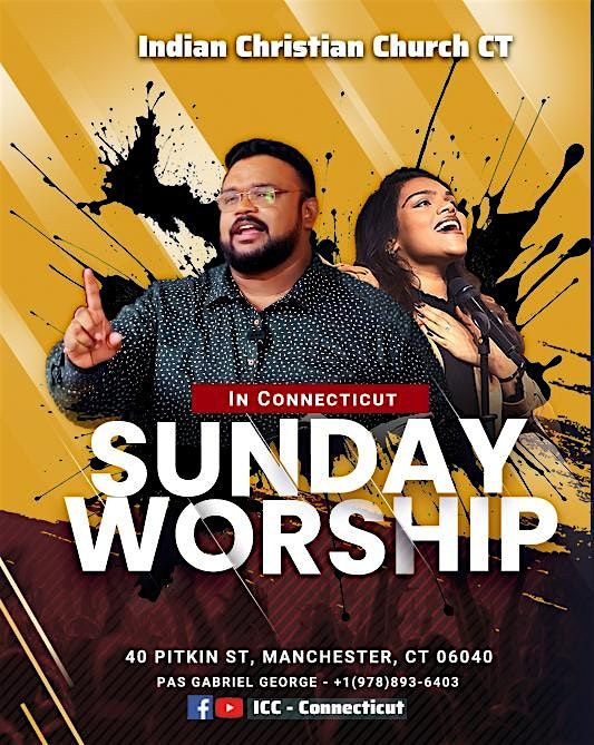 Sunday Worship with Ps.  Alwin Thomas